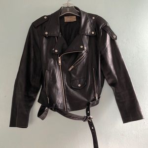 Leather jacket!
